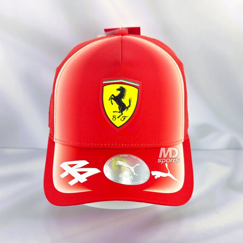 GORRO JOCKEY F1 PUMA OFICIAL SCUDERIA FERRARI HP LEWIS HAMILTON 2026 ROJO - 2