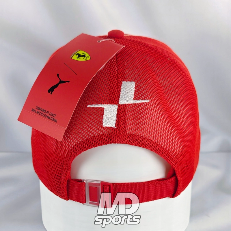 GORRO JOCKEY F1 PUMA OFICIAL SCUDERIA FERRARI HP CHARLES LECLERC 2026 ROJO - 4