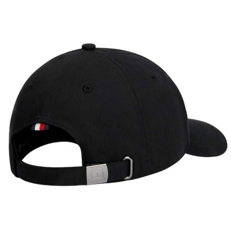 GORRO JOCKEY TOMMY HILFIGER CADILLAC F1 TEAM OFICIAL 2026 DOBLE LOGO NEGRO - 2