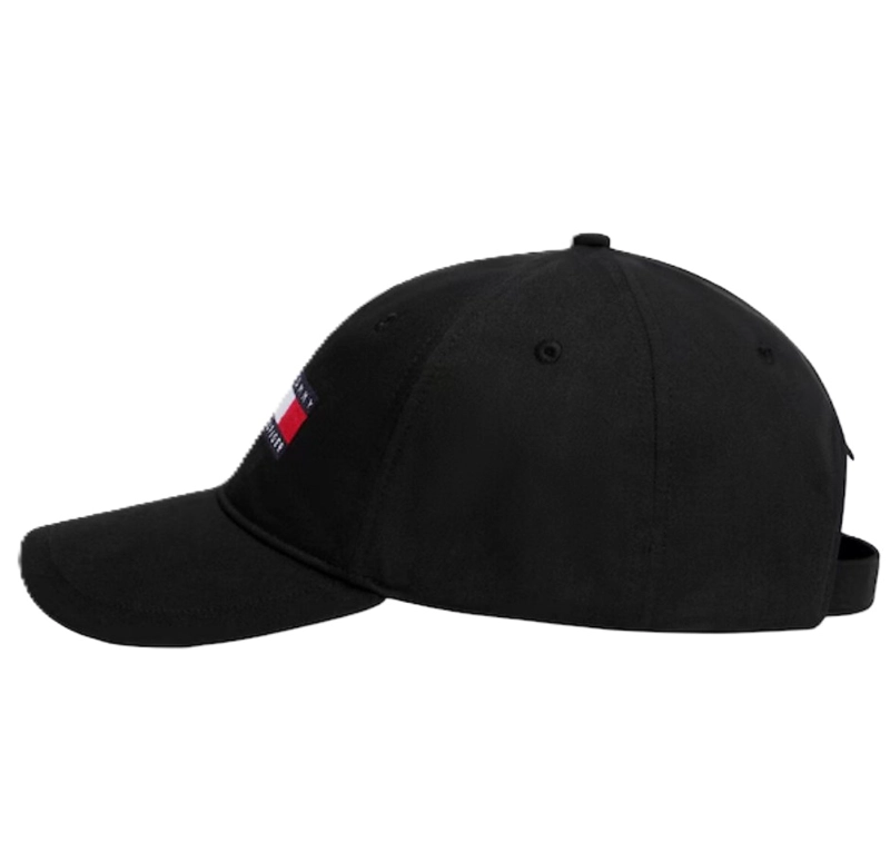 GORRO JOCKEY TOMMY HILFIGER CADILLAC F1 TEAM OFICIAL 2026 DOBLE LOGO NEGRO - 3