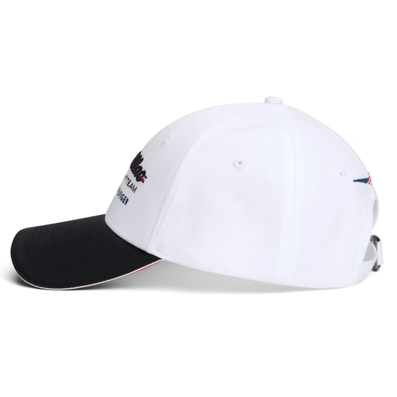 GORRO JOCKEY TOMMY HILFIGER LOGO CADILLAC F1 TEAM OFICIAL 2026 SCRIPT BLANCO/NEGRO - 3