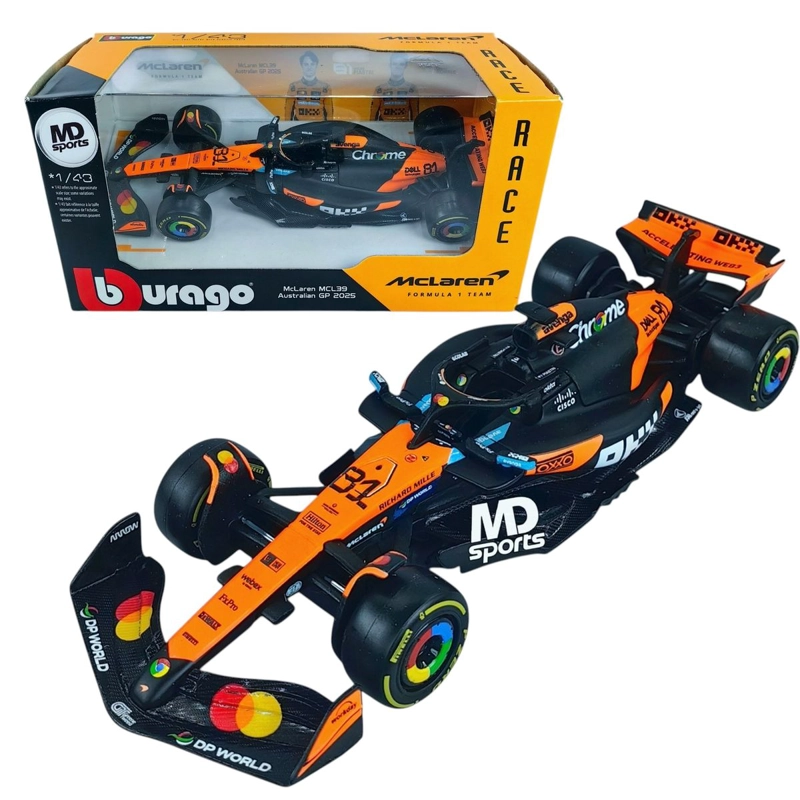AUTO F1 MCLAREN MCL39 GP AUSTRALIA 2025 #81 OSCAR PIASTRI CAJA NORMAL 1:43 - 1