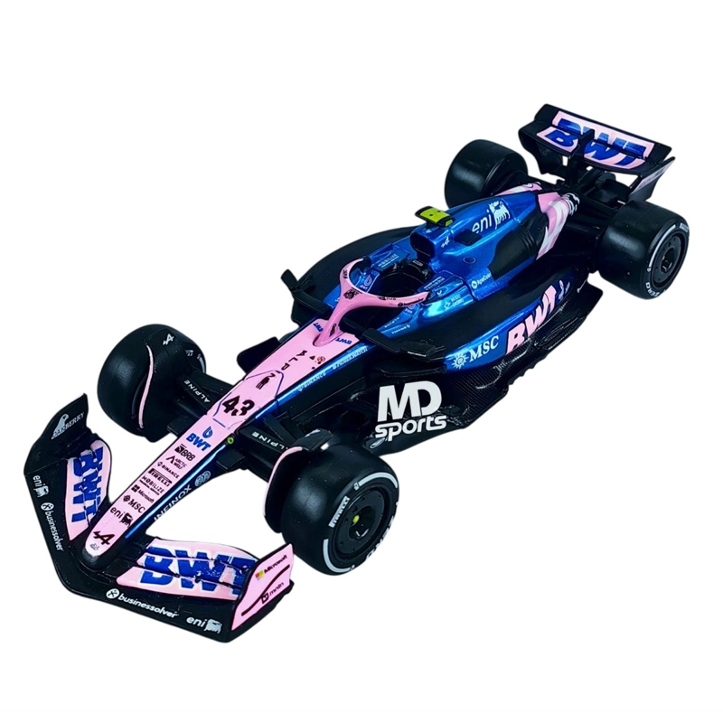 AUTO F1 ALPINE A525 2025 #43 FRANCO COLAPINTO CAJA NORMAL BURAGO 1:43 - 2