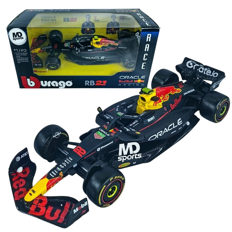AUTO F1 REDBULL RB21 2025 #22 YUKI TSUNODA CAJA NORMAL BURAGO 1:43 - 1