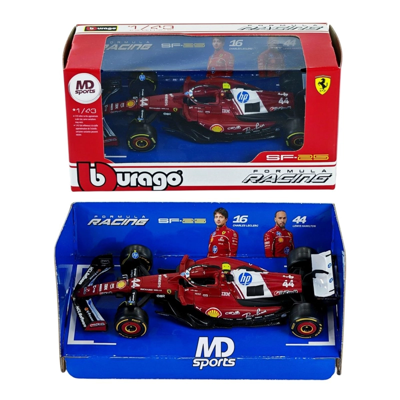 AUTO F1 FERRARI SF-25 2025 LEWIS HAMILTON CAJA NORMAL 1.43 - 2