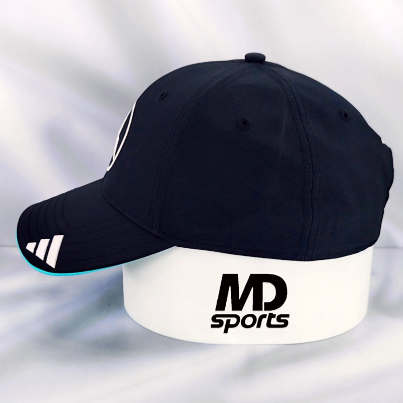 GORRO JOCKEY ADIDAS MERCEDES AMG F1 OFICIAL 2025 BLACK DRIVER CAP - 5