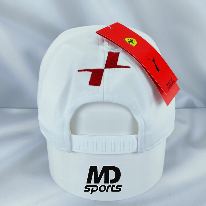 GORRO JOCKEY PUMA OFICIAL SCUDERIA FERRARI HP CHARLES LECLERC GP MIAMI 2025 - 4