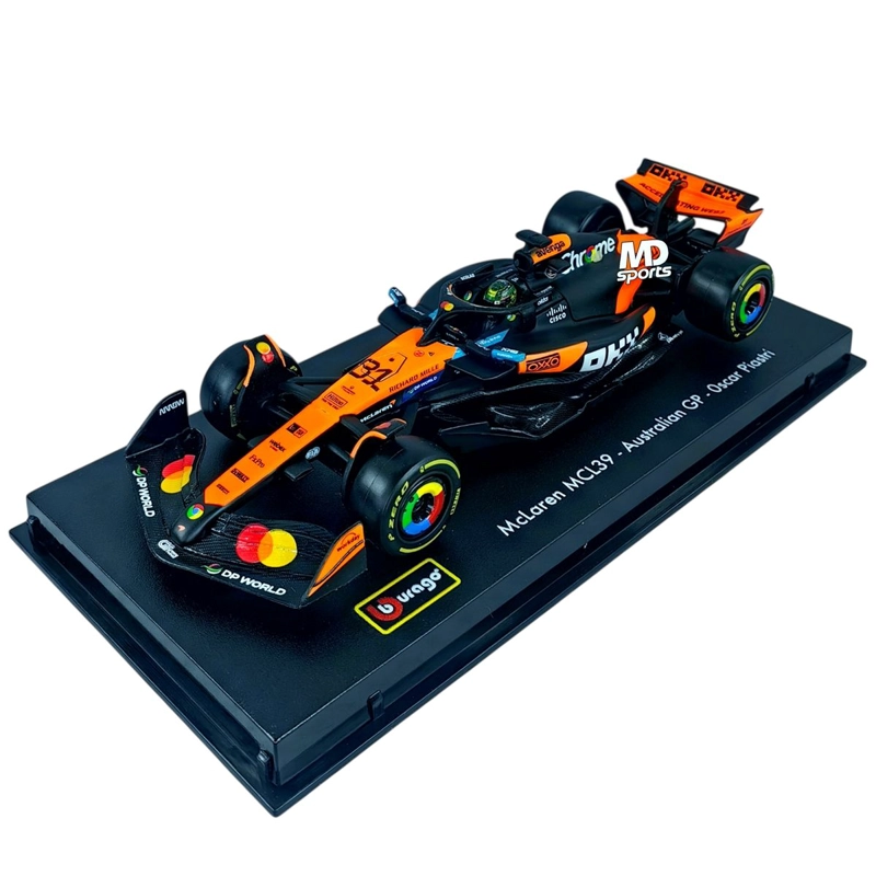 AUTO F1 MCLAREN MCL39 GP AUSTRALIA 2025 #81 OSCAR PIASTRI CAJA ACRILICA 1:43 - 3