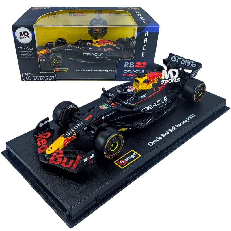 AUTO F1 REDBULL RB21 2025 MAX VERSTAPPEN CAJA ACRILICA 1:43 - 1