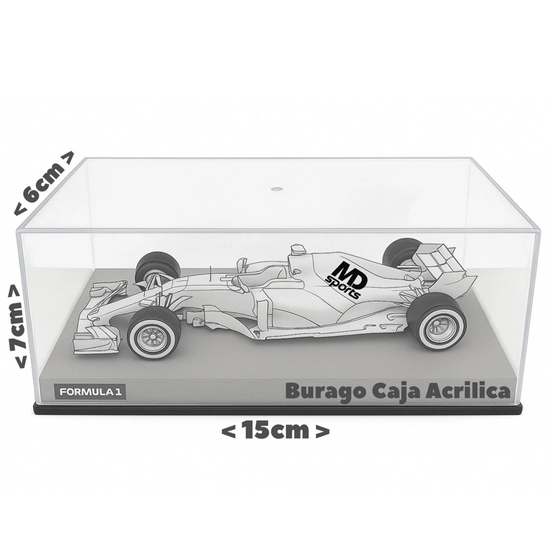 Auto F1 Mclaren MCL38 2024 Miami #4 Norris Caja Acril 1:43 - 4