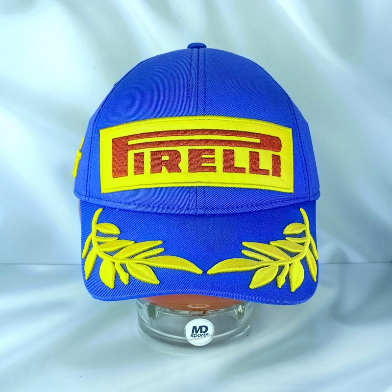 GORRO JOCKEY OFICIAL PIRELLI PODIUM 1ST F1 ACADEMY 2024 - 2