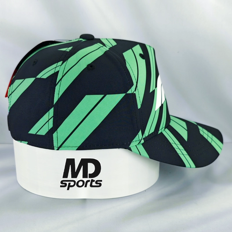 GORRO JOCKEY STICHD OFICIAL FORMULA 1 LOGOTIPO F1 TRACK GRAPHIC 2026 NEGRO/VERDE - 3