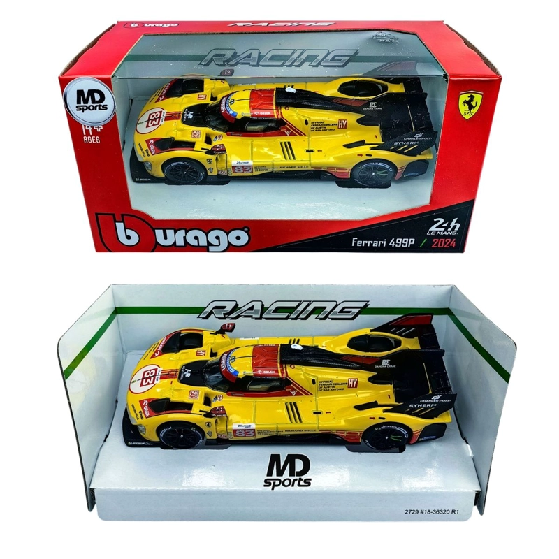 AUTO HYPERCAR 24H LEMANS 2024 FERRARI 499P N83 NORMAL 1:43 - 3