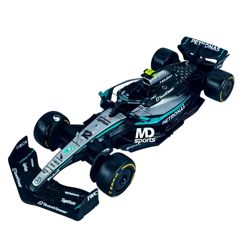 AUTO F1 MERCEDES W16 2025 #12 KIMI ANTONELLI CAJA NORMAL BURAGO 1:43 - 2