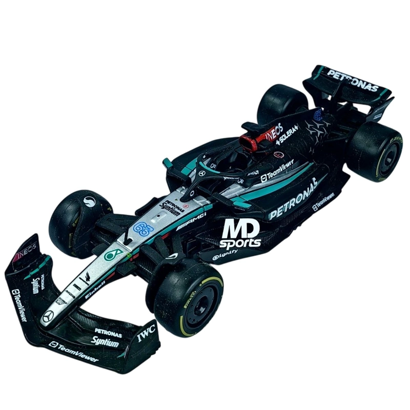 AUTO F1 MERCEDES W15 2024 63 GEORGE RUSSELL CAJA NORMAL 1:43 - 3