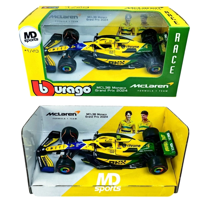 AUTO F1 MCLAREN MCL38 SENNA LIVERY 2024 #4 NORRIS ESC 1:43 - 2