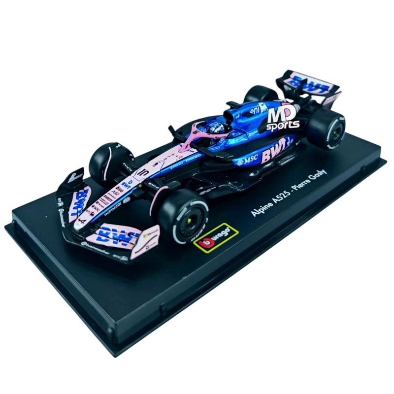 AUTO F1 ALPINE A525 2025 #10 PIERRE GASLY CAJA ACRILICA 1:43 - 3