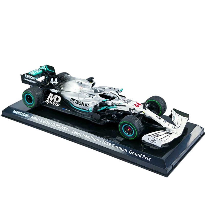 AUTO F1 MERCEDES W10 GP ALEMANIA 2019 #44 LEWIS HAMILTON CAJA NORMAL PREMIUM COLLECT 1:24 - 3