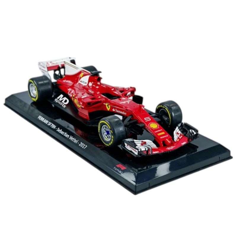 AUTO F1 FERRARI SF70H #5 SEBASTIAN VETTEL 2017 CAJA NORMAL PREMIUM COLLECT 1:24 - 2