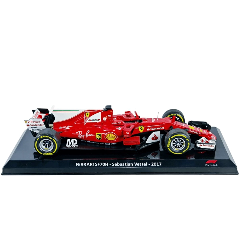 AUTO F1 FERRARI SF70H #5 SEBASTIAN VETTEL 2017 CAJA NORMAL PREMIUM COLLECT 1:24 - 3