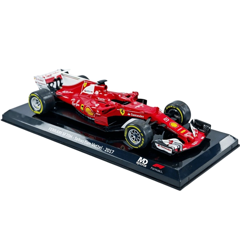 AUTO F1 FERRARI SF70H #5 SEBASTIAN VETTEL 2017 CAJA NORMAL PREMIUM COLLECT 1:24 - 4