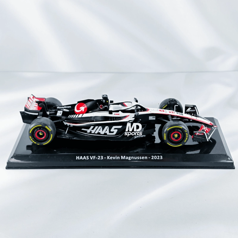 AUTO F1 HAAS VF-23 2023 #20 KEVIN MAGNUSSEN CAJA NORMAL PREMIUM COLLECT 1:24 - 1