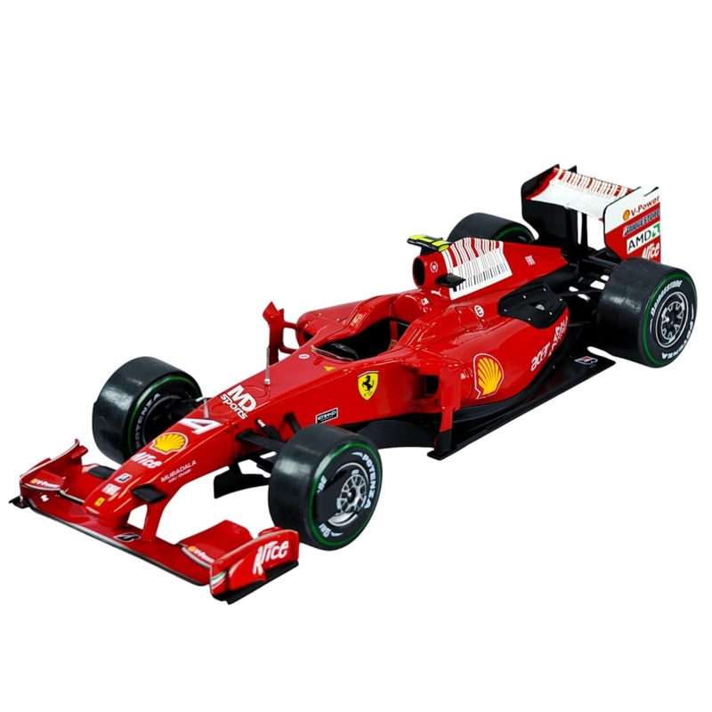 AUTO F1 FERRARI F60 #4 KIMI RAIKKONEN 2009 CAJA ACRILICA PREMIUM COLLECT 1:24 - 1