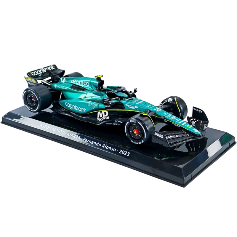AUTO F1 ASTON MARTIN AMR23 #14 FERNANDO ALONSO 2023 CAJA NORMAL PREMIUM COLLECT 1:24 - 1