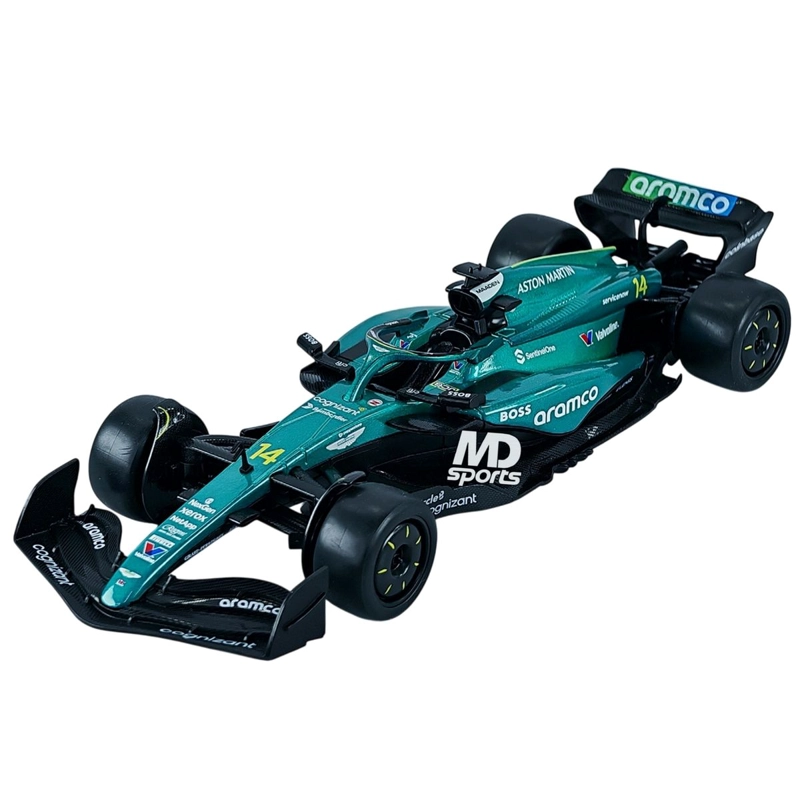 AUTO F1 ASTON MARTIN AMR24 2024 #14 FERNANDO ALONSO CAJA NORMAL RE.EL MODELS 1:24 - 3