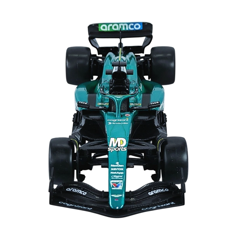 AUTO F1 ASTON MARTIN AMR24 2024 #14 FERNANDO ALONSO CAJA NORMAL RE.EL MODELS 1:24 - 4