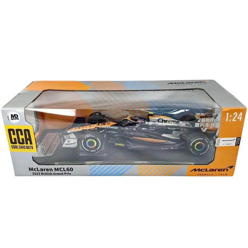 AUTO F1 MCLAREN MCL60 GP BRITISH 2023 #81 OSCAR PIASTRI CCA 1:24 - 1