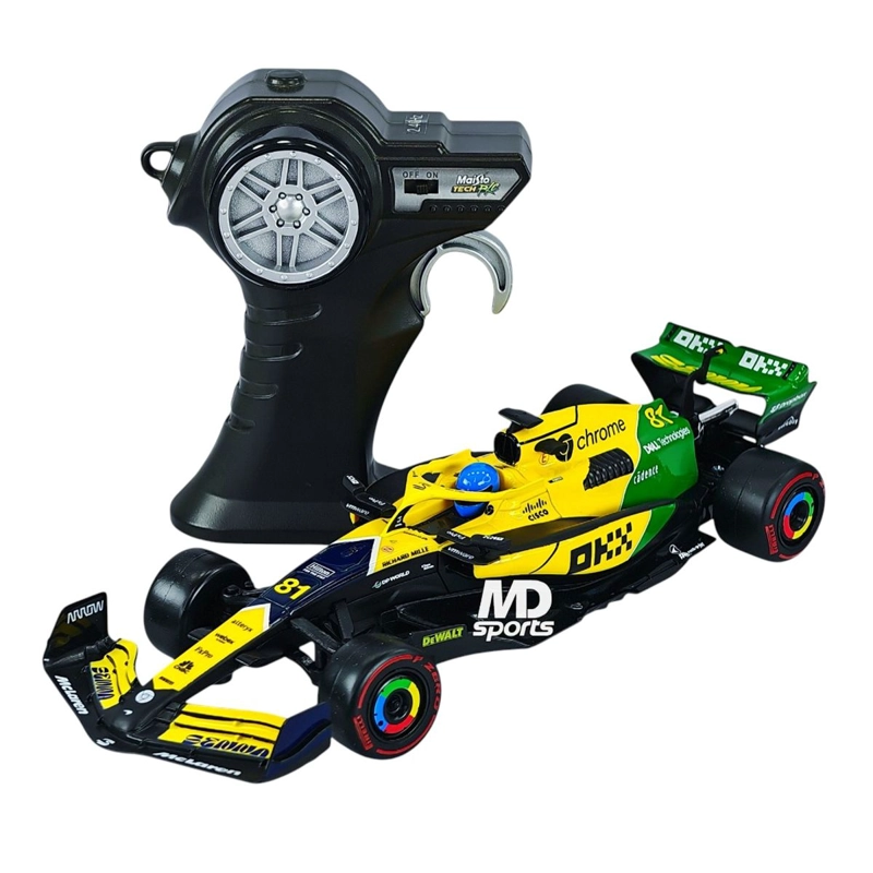 AUTO F1 MCLAREN CONTROL REMOTO MCL38 SENNA LIVERY MONACO GP #81 OSCAR PIASTRI MAISTO 1:24 - 1