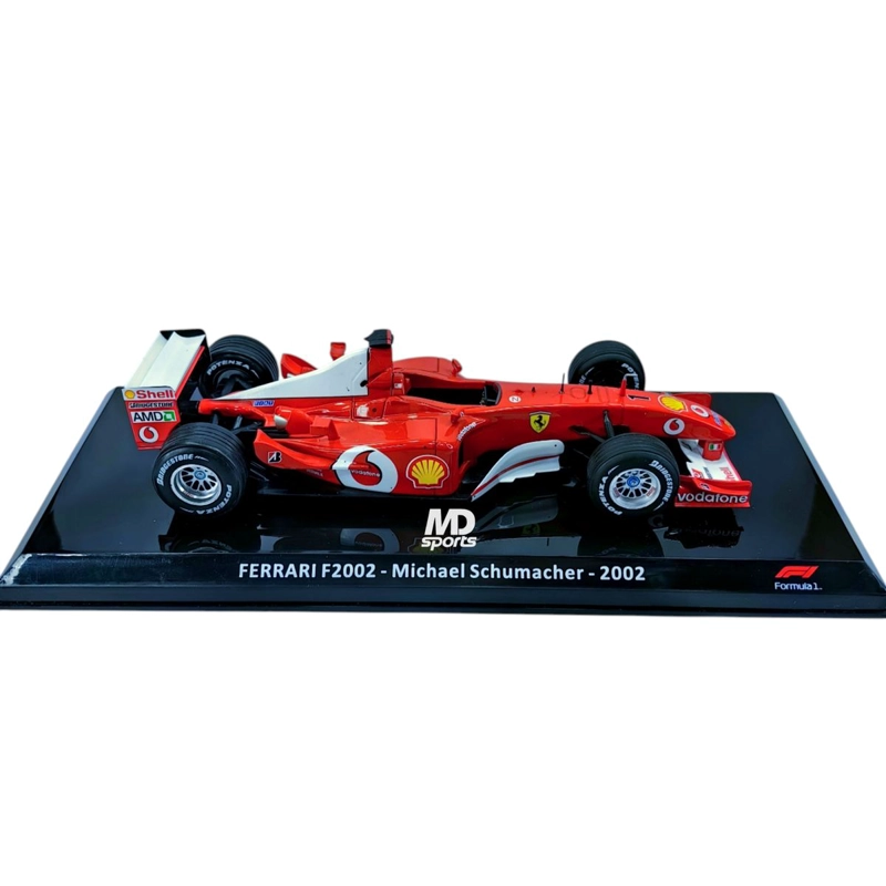AUTO F1 FERRARI F2002 2002 #1 MICHAEL SCHUMACHER CAJA NORMAL PREMIUM COLLECT 1:24 - 3
