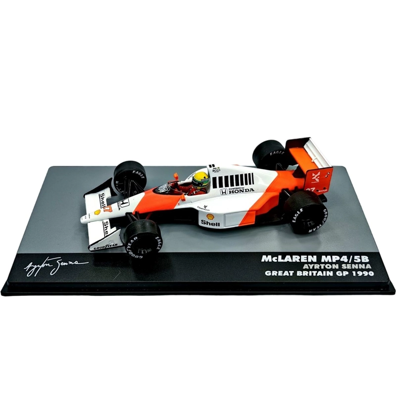 AUTO FORMULA 1 MCLAREN MP4/5B 1990 #27 AYRTON SENNA IXO 1:43 - 2