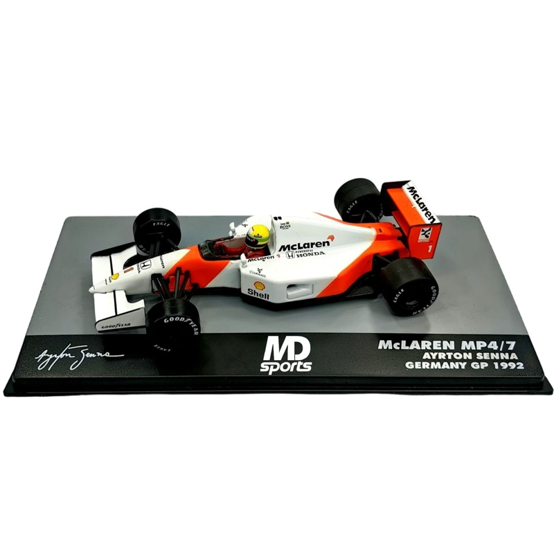 AUTO FORMULA 1 MCLAREN MP4/7 1992 #1 AYRTON SENNA IXO 1:43 - 3
