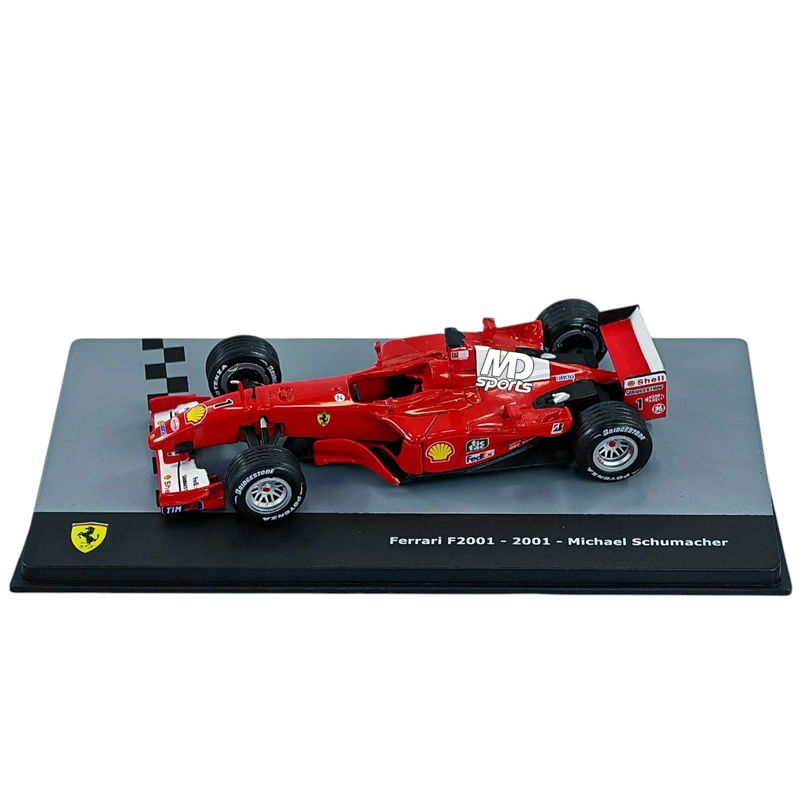 AUTO FORMULA 1 FERRARI F2001 #1 MICHAEL SCHUMACHER 2001 CAJA ACRILICA IXO 1:43 - 2