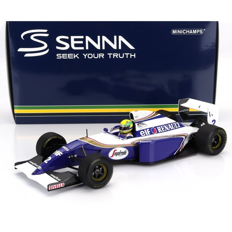 AUTO F1 WILLIAMS FW16 TESTER 1994 #2 AYRTON SENNA MINICHAMPS 1:18 - 1