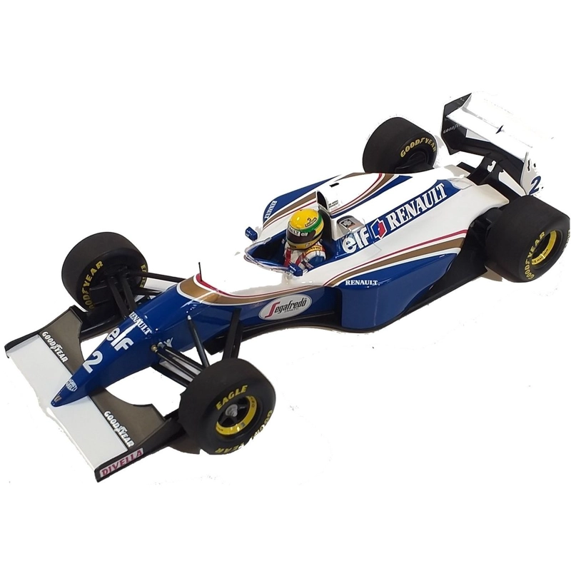 AUTO F1 WILLIAMS FW16 TESTER 1994 #2 AYRTON SENNA MINICHAMPS 1:18 - 2