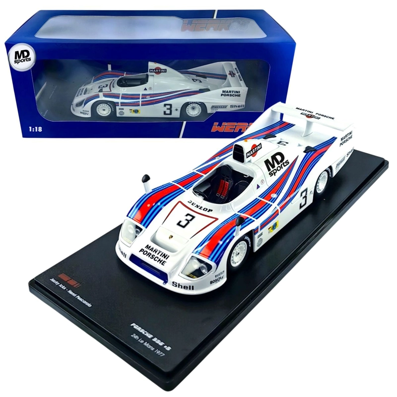 AUTO F1 PORSCHE 936 LEMANS 1977 #3 JACKY ICKX WEC CAJA NORMAL WERK83 1:18 - 1