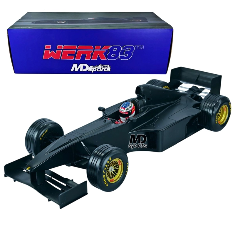 AUTO F1 FERRARI F300 NEGRA TEST FIORANO 1998 MICHAEL SCHUMACHER WERK83 1:12 - 1