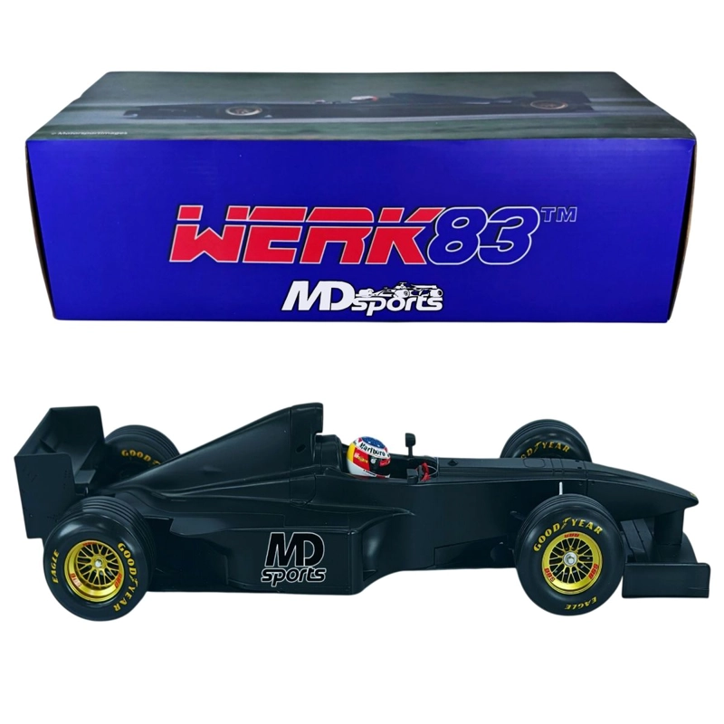 AUTO F1 FERRARI F300 NEGRA TEST FIORANO 1998 MICHAEL SCHUMACHER WERK83 1:12 - 2