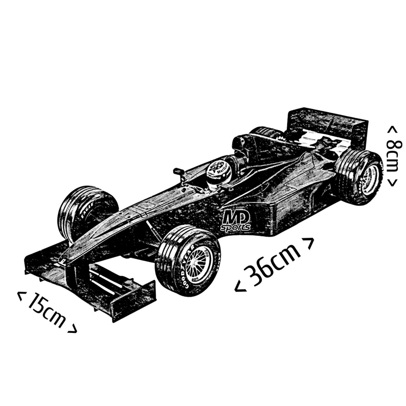 AUTO F1 FERRARI F300 NEGRA TEST FIORANO 1998 MICHAEL SCHUMACHER WERK83 1:12 - 6