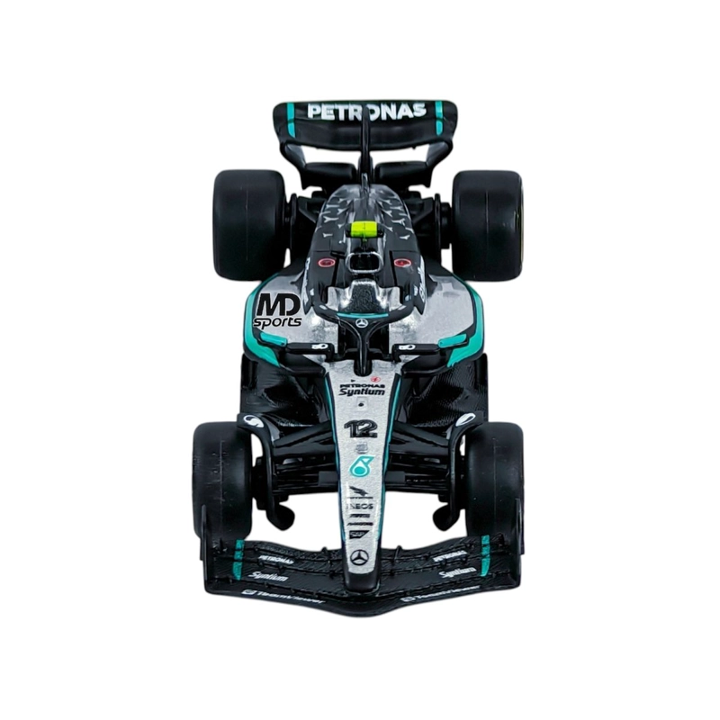 AUTO F1 MERCEDES W16 2025 #12 KIMI ANTONELLI CAJA NORMAL 1:64 - 3