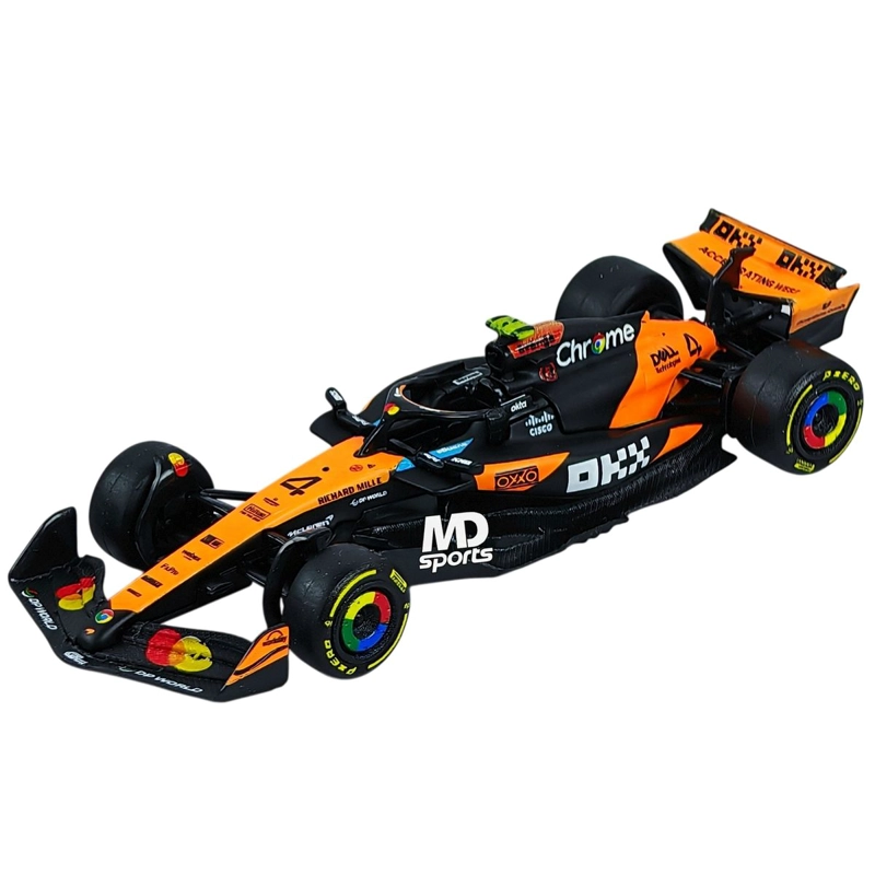 AUTO F1 MCLAREN MCL39 2025 #4 LANDO NORRIS CAJA NORMAL 1:64 - 2