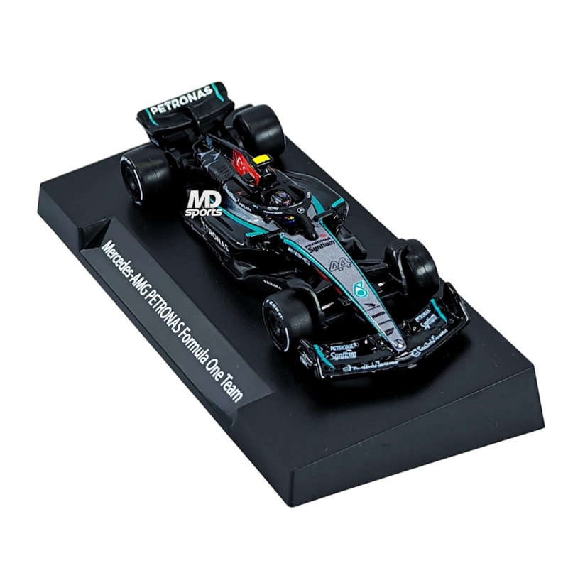 AUTO FORMULA 1 MERCEDES W15 #44 2024 LEWIS HAMILTON HOTWHEELS PREMIUM 1:64 - 3