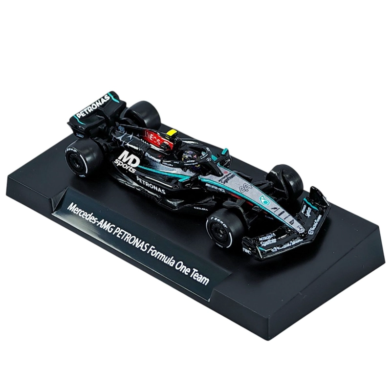 AUTO FORMULA 1 MERCEDES W15 #44 2024 LEWIS HAMILTON HOTWHEELS PREMIUM 1:64 - 4