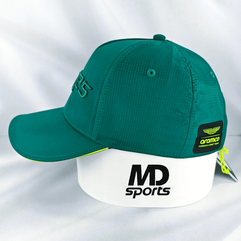 GORRO JOCKEY ASTON MARTIN LOGO AMR25 OFICIAL 2025 - 5