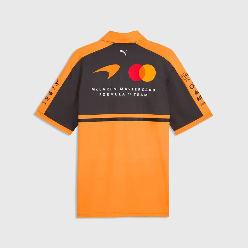 POLERA POLO PUMA MCLAREN F1 TEAM OFICIAL 2026 PAPAYA - 2