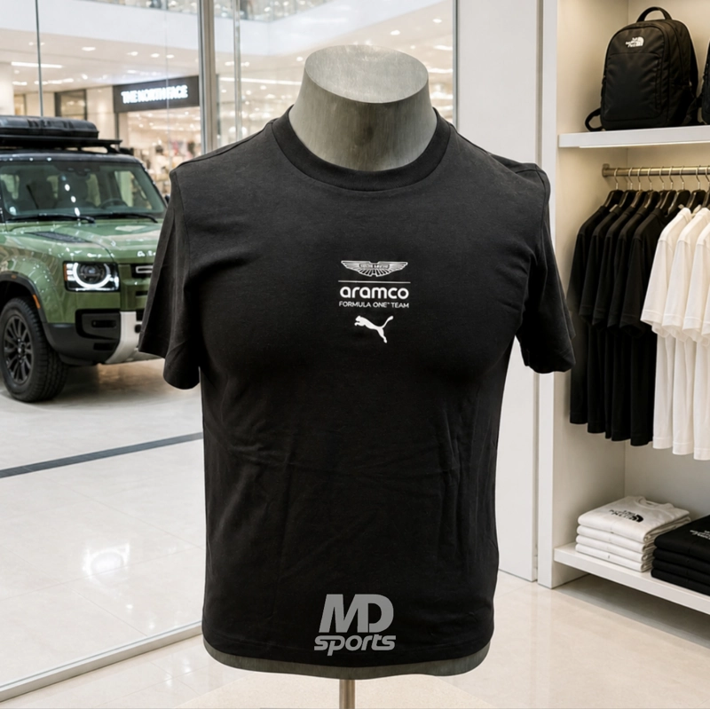 PUMA POLERA PUMA ASTON MARTIN RACING OFICIAL 2026 FANWEAR NEGRA