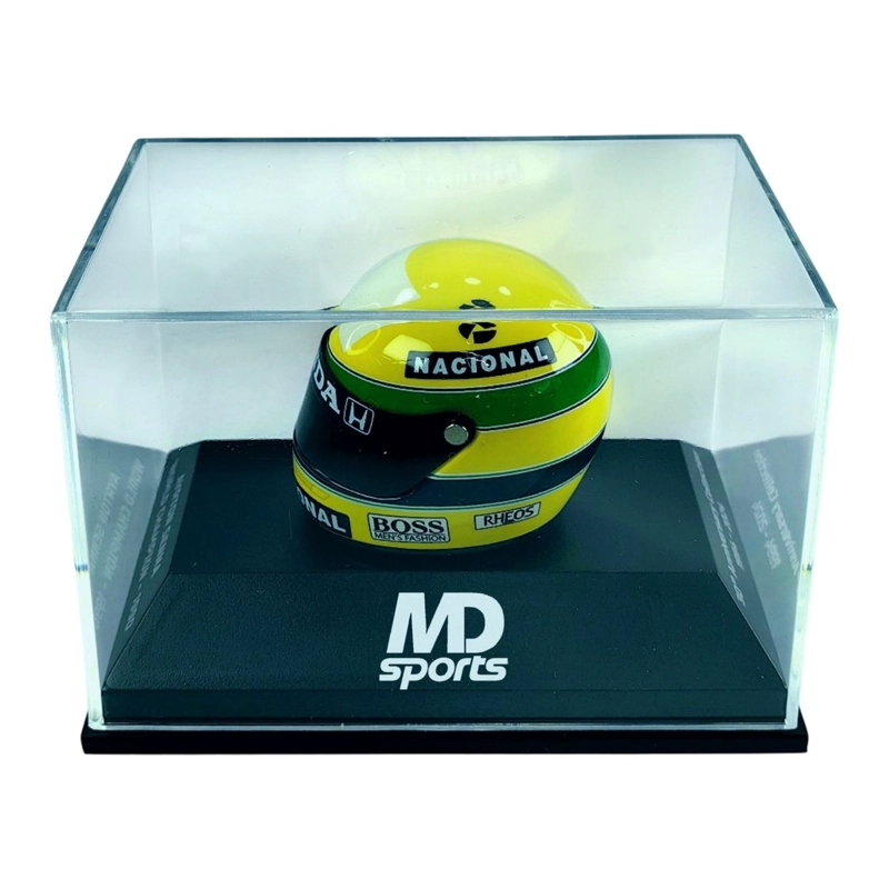 CASCO FORMULA 1 AYRTON SENNA CAMPEON 1990 MINICHAMPS ESC 1:8 - 4